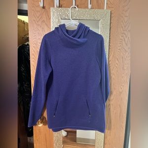 PURPLE FLEECE HOODIE BY OLD NAVY… NEW WITHOUT TAGS… SIZE MEDIUM TALL…